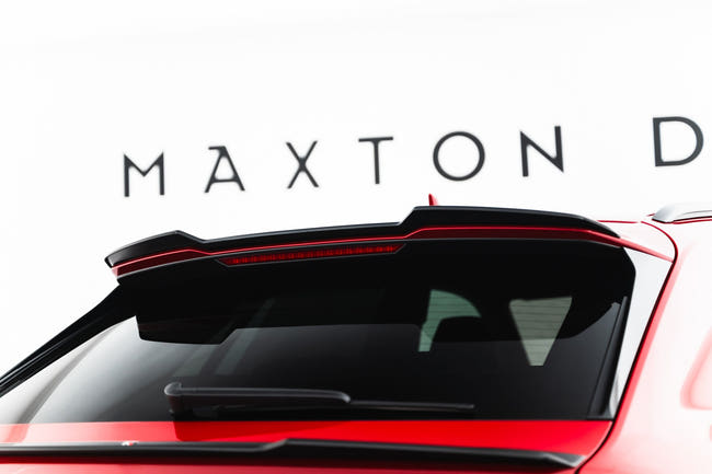 Maxton Upper Spoiler Cap Audi RSQ8 Mk1 - Gloss Black