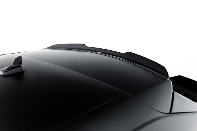 Maxton Spoiler Extension V.1 Audi Q8 S-Line - Gloss Black