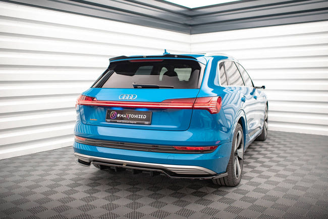 Maxton Spoiler Cap Audi E-Tron - Gloss Black