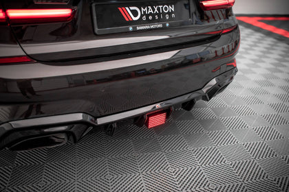 Maxton rear valance til BMW 3 M-Pack G20 / G21 – blank sort – billede 1 af 8