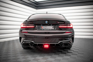 Maxton rear valance til BMW 3 M-Pack G20 / G21 – blank sort – billede 6 af 8