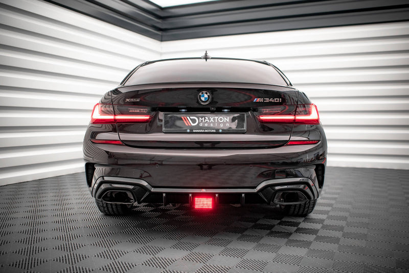 Maxton rear valance til BMW 3 M-Pack G20 / G21 – blank sort – billede 6 af 8
