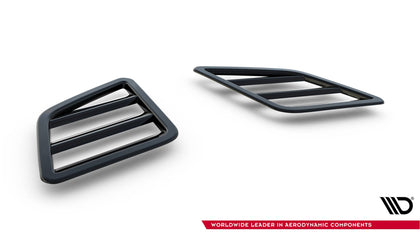 Maxton Bonnet Vents - Gloss Black
