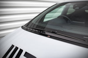 Maxton motorhjelmstilbehør til Ford Fiesta Standard/ ST-Line/ ST – blank sort – billede 1 af 5