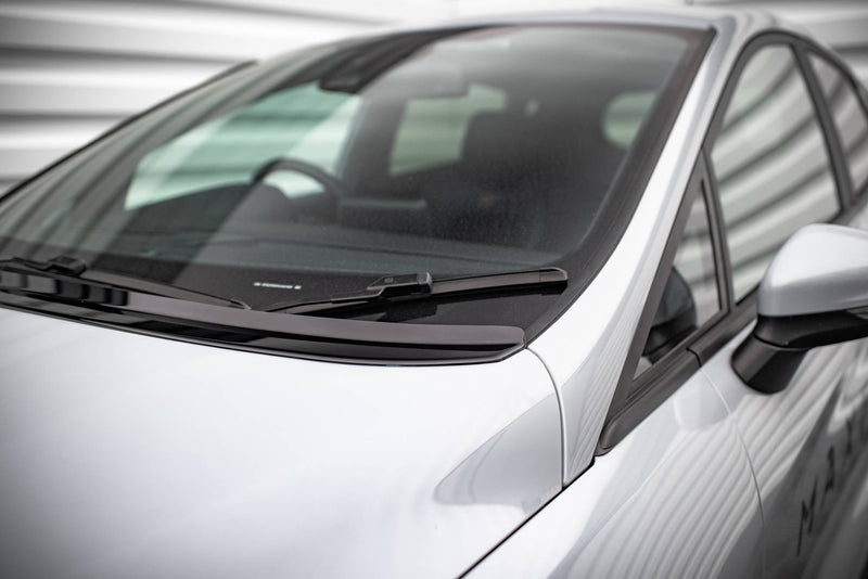 Maxton motorhjelmstilbehør til Ford Fiesta Standard/ ST-Line/ ST – blank sort – billede 2 af 5