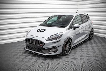 Maxton motorhjelmstilbehør til Ford Fiesta Standard/ ST-Line/ ST – blank sort – billede 3 af 5