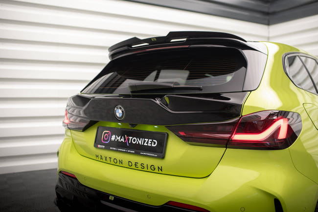 Maxton The Extension Of The Rear Window BMW 1 F40 M-Pack / M135I - Gloss Black