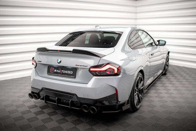 Maxton The Extension Of The Rear Window BMW 2 Coupe G42 - Gloss Black