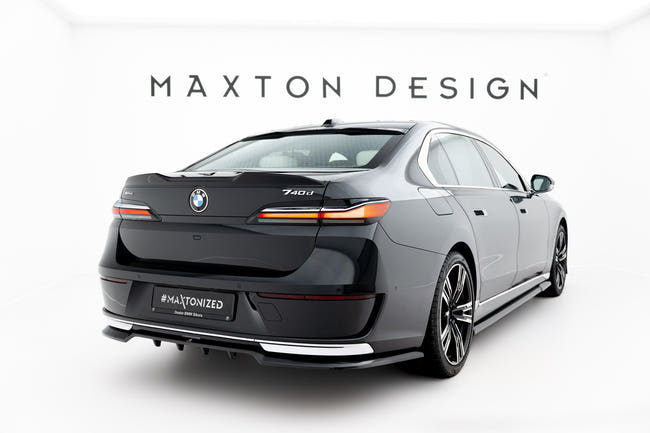 Maxton The Extension Of The Rear Window BMW 7 M-Pack / M760E G70 - Gloss Black