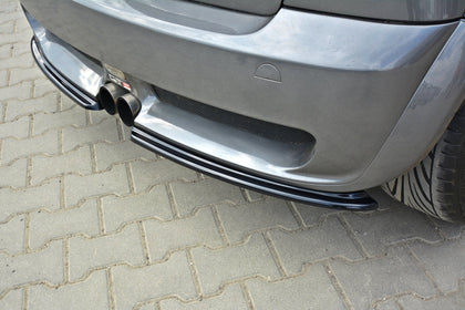 Maxton Rear Side Splitters Mini R53 Cooper S Jcw  - Gloss Black