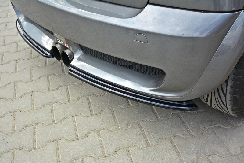 Maxton Rear Side Splitters Mini R53 Cooper S Jcw  - Gloss Black