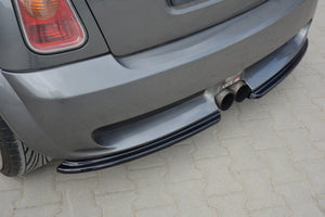 Maxton Rear Side Splitters Mini R53 Cooper S Jcw  - Gloss Black