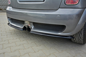 Maxton Rear Side Splitters Mini R53 Cooper S Jcw  - Gloss Black