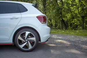 Maxton side splitters til Volkswagen Polo GTI Mk6 – blank sort – billede 2 af 10