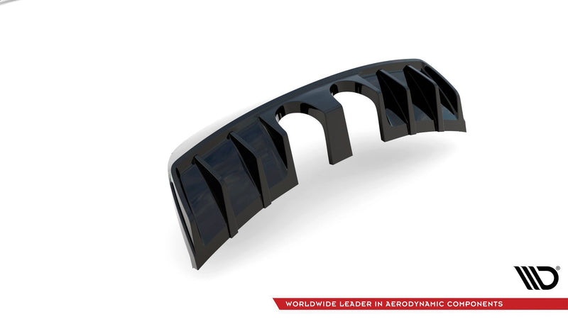 Maxton rear valance til Seat Leon Cupra/ FR Mk2 – blank sort – billede 7 af 8