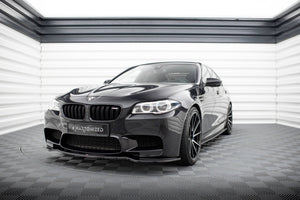 Maxton frontsplitter til BMW M5 F10 – blank sort – billede 1 af 5