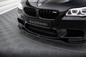 Maxton frontsplitter til BMW M5 F10 – blank sort – billede 3 af 5