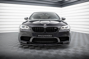Maxton frontsplitter til BMW M5 F10 – blank sort – billede 2 af 5
