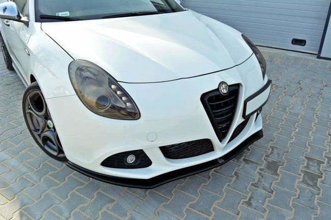 Maxton Front Splitter V.1 Alfa Romeo Giulietta - Gloss Black