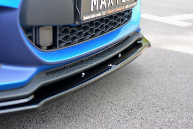 Maxton frontsplitter til Suzuki Swift Mk6 Sport – blank sort – billede 2 af 7