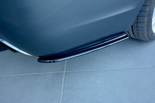 Maxton side splitters til BMW 5 E60/E61 M-PACK – blank sort – billede 2 af 5