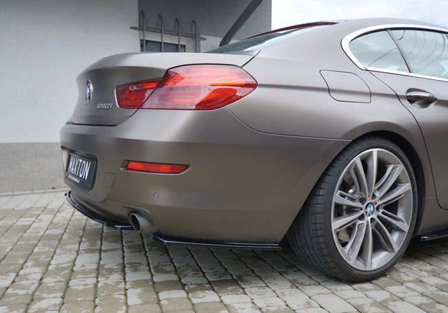 Maxton side splitters til BMW 6 Gran Coupé – blank sort – billede 1 af 6