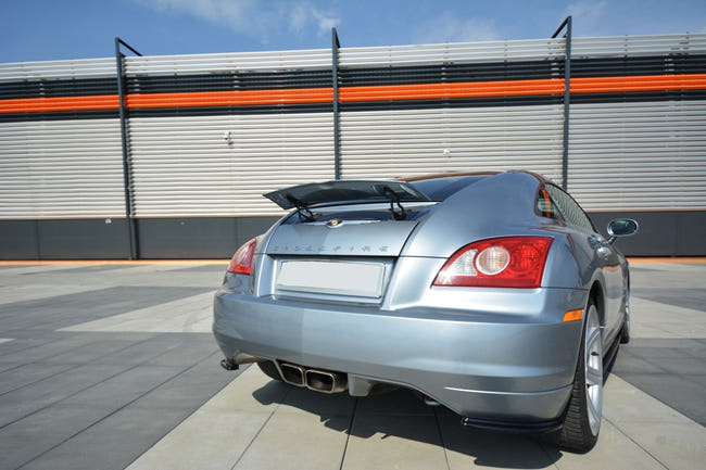 Maxton Rear Side Splitters Chrysler Crossfire - Gloss Black