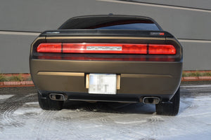 Maxton Rear Side Splitters Dodge Challenger Mk3. Phase-I Srt8 Coupe - Gloss Black