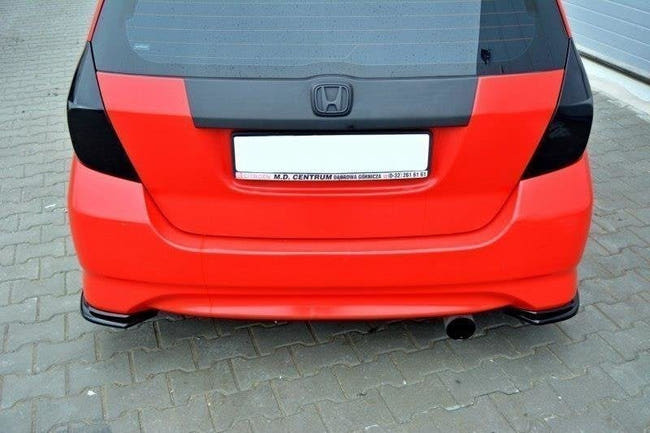 Maxton rear side splitters til Honda Jazz Mk1 – blank sort – billede 2 af 4