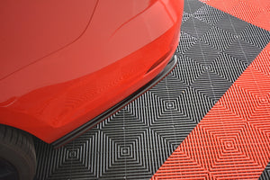 Maxton side splitters til Volkswagen Golf Mk7 R Variant Facelift – blank sort – billede 3 af 5