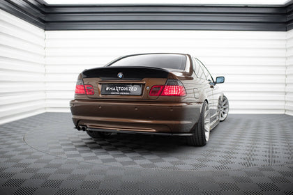 Maxton Rear Spoiler / Lid Extension BMW 3 E46 Coupe < M3 Csl Look > (For Painting)