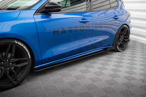 Maxton Side Flaps Ford Focus St / St-Line Mk4 - Gloss Flaps