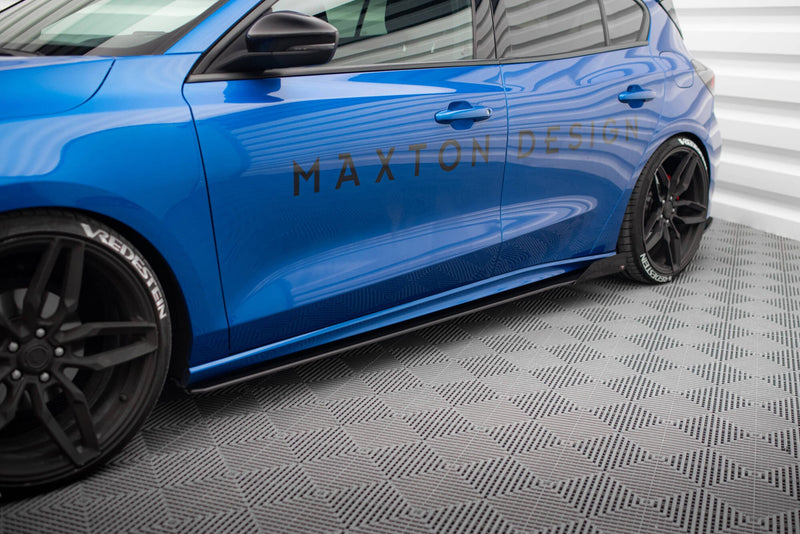 Maxton Side Flaps Ford Focus St / St-Line Mk4 - Gloss Flaps