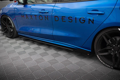 Maxton Side Flaps Ford Focus St / St-Line Mk4 - Gloss Flaps
