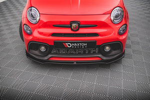Maxton frontsplitter til Abarth 595 Mk1 Facelift – blank sort – billede 2 af 4