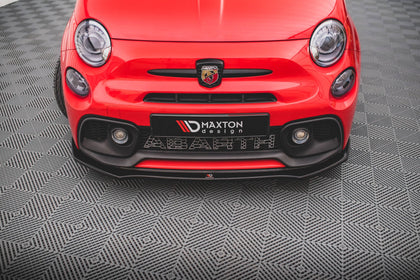 Maxton frontsplitter til Abarth 595 Mk1 Facelift – blank sort – billede 2 af 4