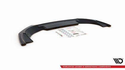 Maxton frontsplitter til Abarth 595 Mk1 Facelift – blank sort – billede 4 af 4