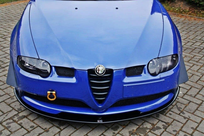 Maxton Front Splitter Alfa Romeo 147 Gta - Gloss Black