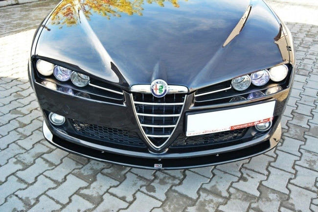 Maxton Front Splitter V.2 Alfa Romeo 159 - Gloss Black