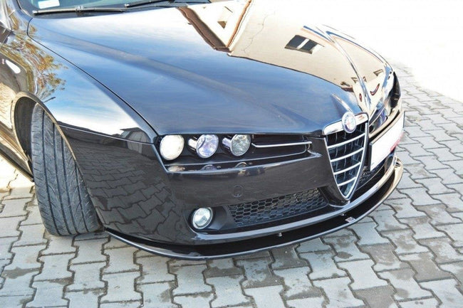 Maxton Front Splitter V.2 Alfa Romeo 159 - Gloss Black