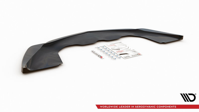 Maxton Front Splitter Alfa Romeo 4C - Gloss Black