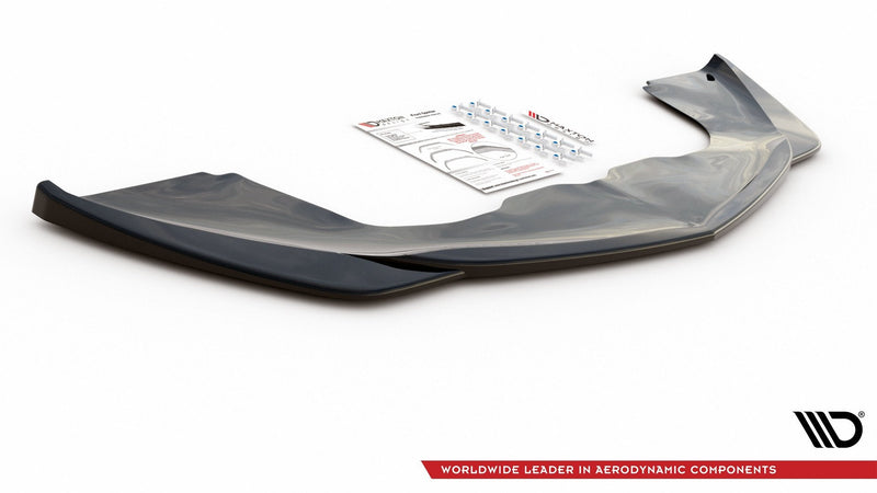 Maxton Front Splitter Alfa Romeo 4C - Gloss Black