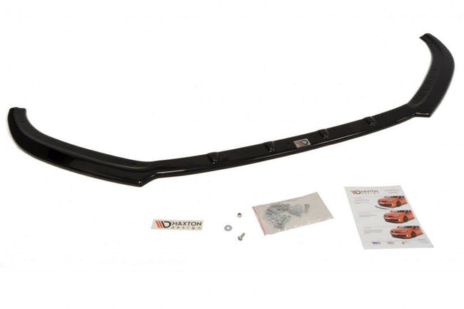 Maxton frontsplitter til Audi A1 8X – blank sort – billede 2 af 2