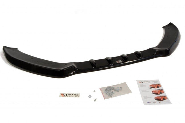 Maxton frontsplitter til Audi A5 8T – blank sort – billede 2 af 2