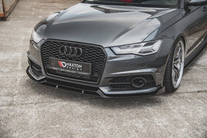 Maxton frontsplitter til Audi A6 / A6 C7 S-line/ S6 C7 Facelift – billede 1 af 11