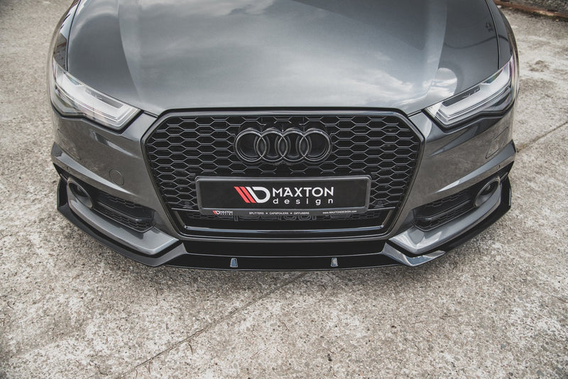 Maxton frontsplitter til Audi A6 / A6 C7 S-line/ S6 C7 Facelift – billede 6 af 11