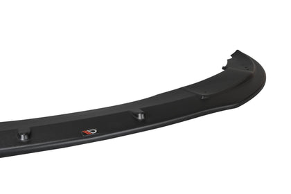 Maxton frontsplitter til Audi A6 S-Line C6 Facelift – blank sort – billede 8 af 8