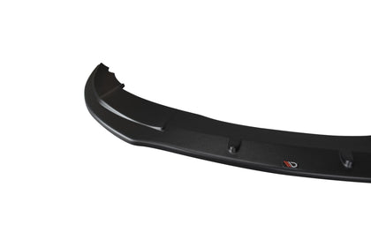 Maxton frontsplitter til Audi A6 S-Line C6 Facelift – blank sort – billede 6 af 8