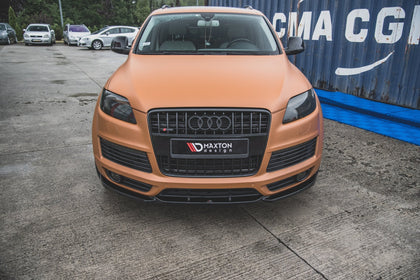 Maxton frontsplitter til Audi Q7 S-Line Mk.1 – blank sort – billede 2 af 6