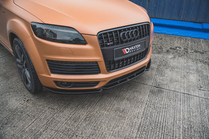 Maxton frontsplitter til Audi Q7 S-Line Mk.1 – blank sort – billede 1 af 6
